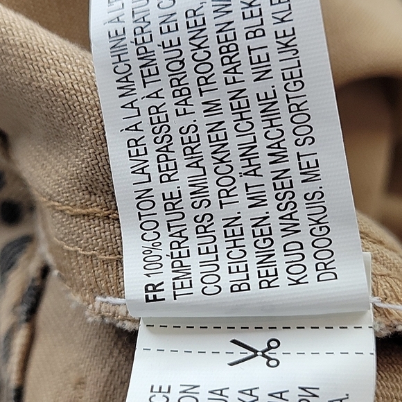 Animal Print Leopard Mini Denim Skirt Small - Picture 8 of 8